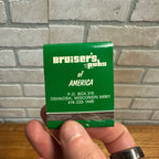 The Bruiser's Pub Tavern Oshkosh Wisconsin Matchbook