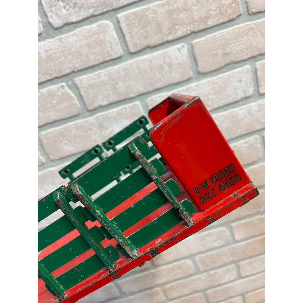 Vintage 1955 Tonka Lumber Truck Flatbed Hauler w/Interchangeable Steak Bed Toy