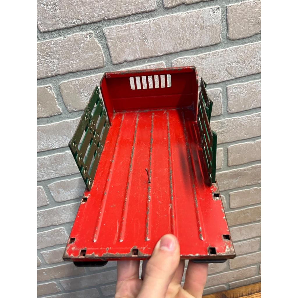 Vintage 1955 Tonka Lumber Truck Flatbed Hauler w/Interchangeable Steak Bed Toy