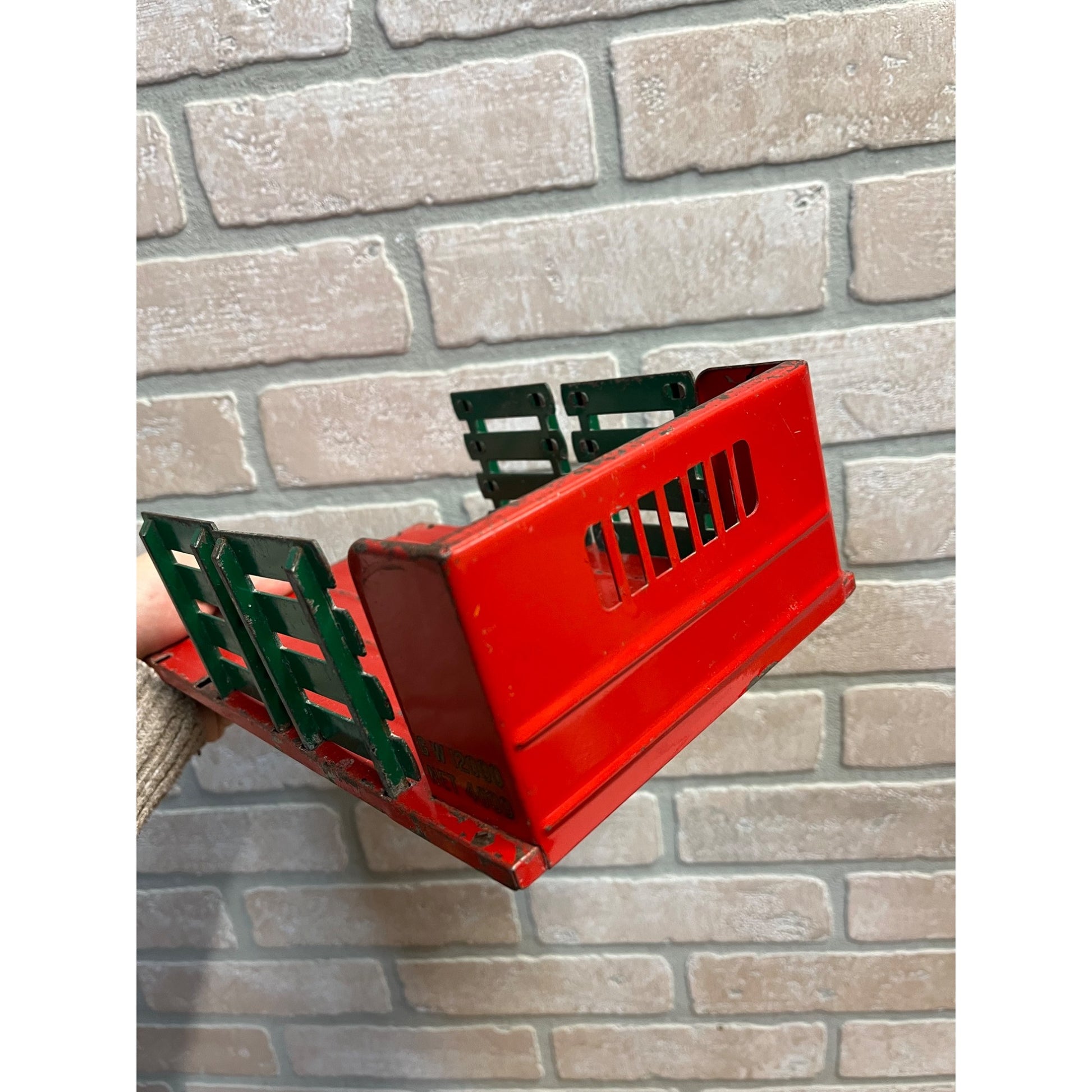 Vintage 1955 Tonka Lumber Truck Flatbed Hauler w/Interchangeable Steak Bed Toy