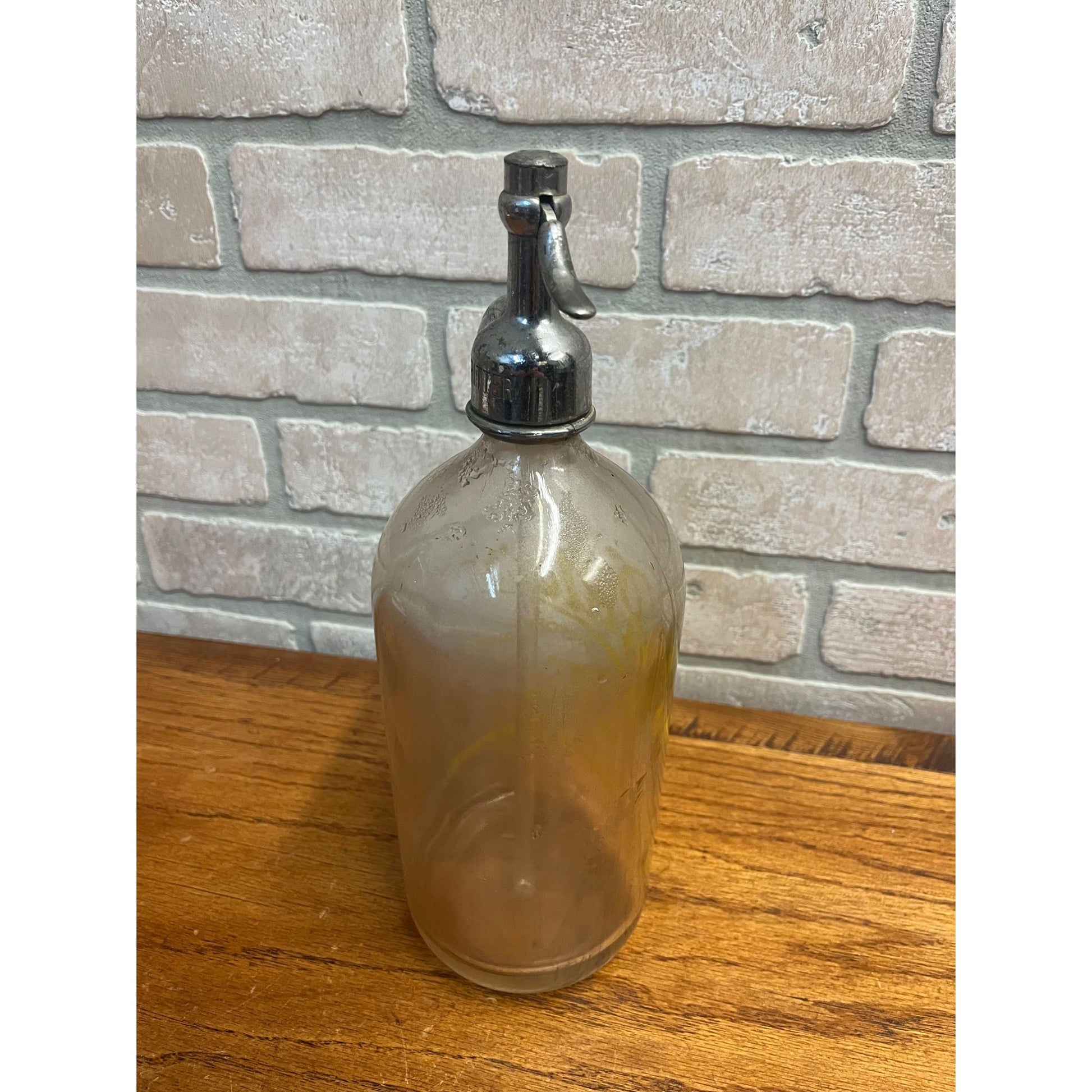 Vintage Ritter's Victoria Springs Cedarburg Wisconsin Seltzer Bottle Wis WI