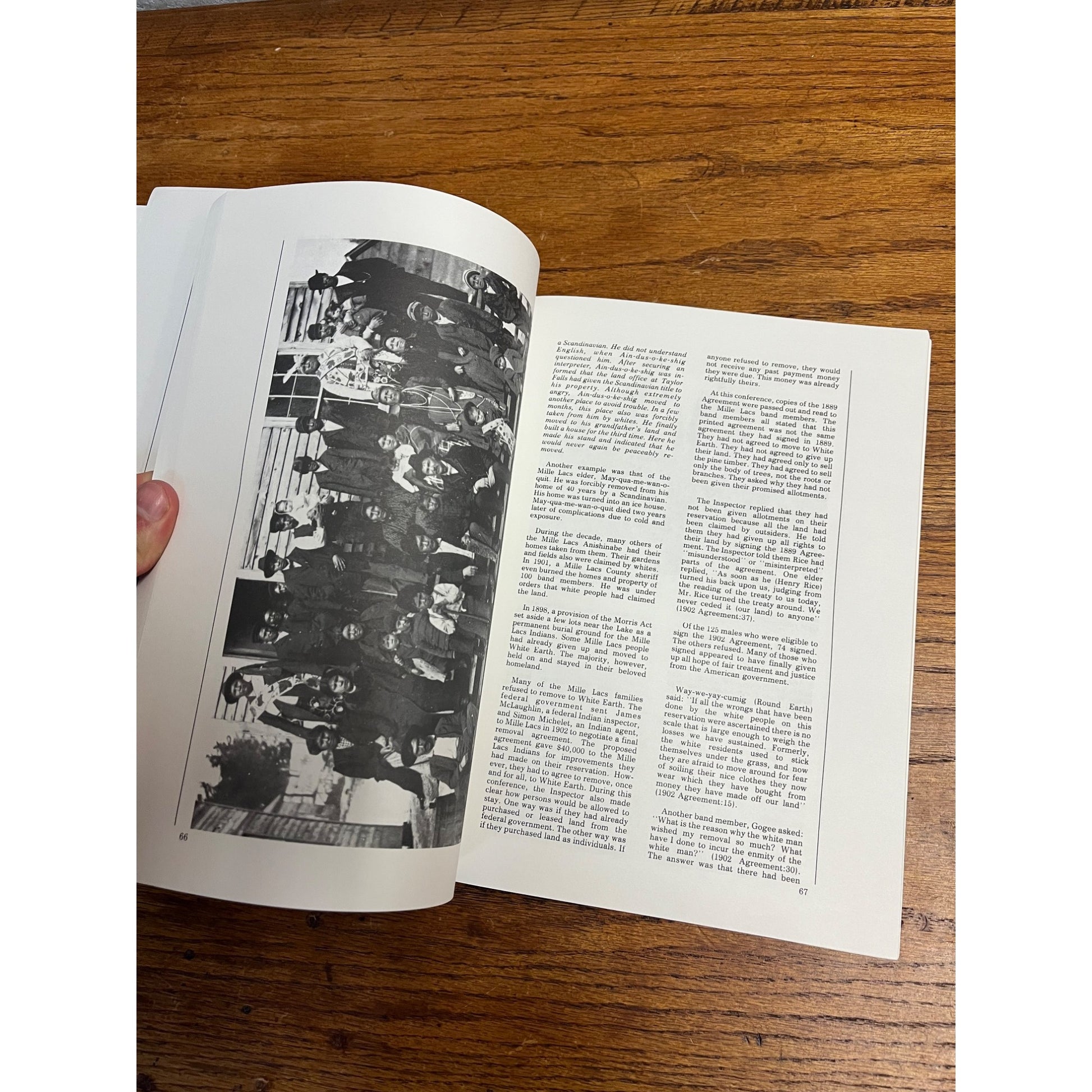Against Tide of American History: The Story of Mille Lacs Anishinabe (1985) Book