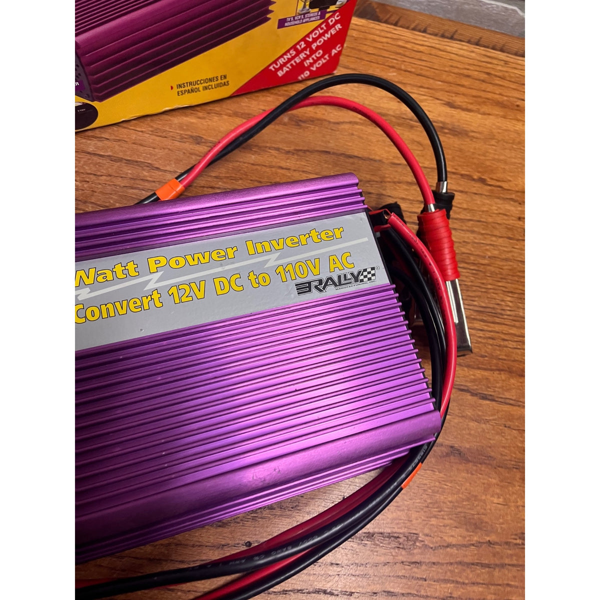 Vintage Rally 600 Watt Power Inverter Open Box Old School - Like New (1999)