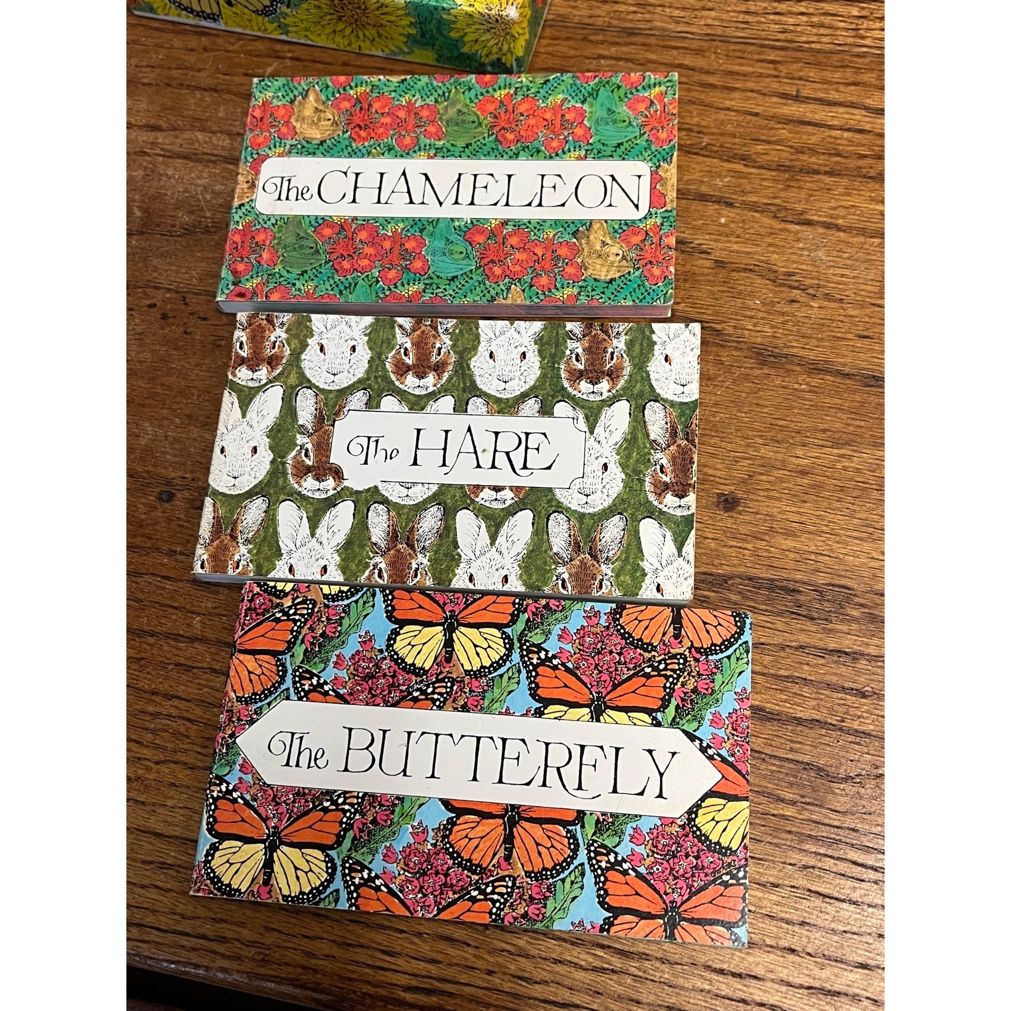 Ed Emberley's 3 Science Flip Books/6 Nature Adventures 1982 Pbs in Sc 1 St Ed