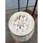 Antique Victorian Shaving Stand Mirror Wash Basin Pitcher Candle Holders c1900