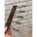 Vintage Blackboard Chalk Holder Wood Wire School Music Teacher Tool 4 Lines