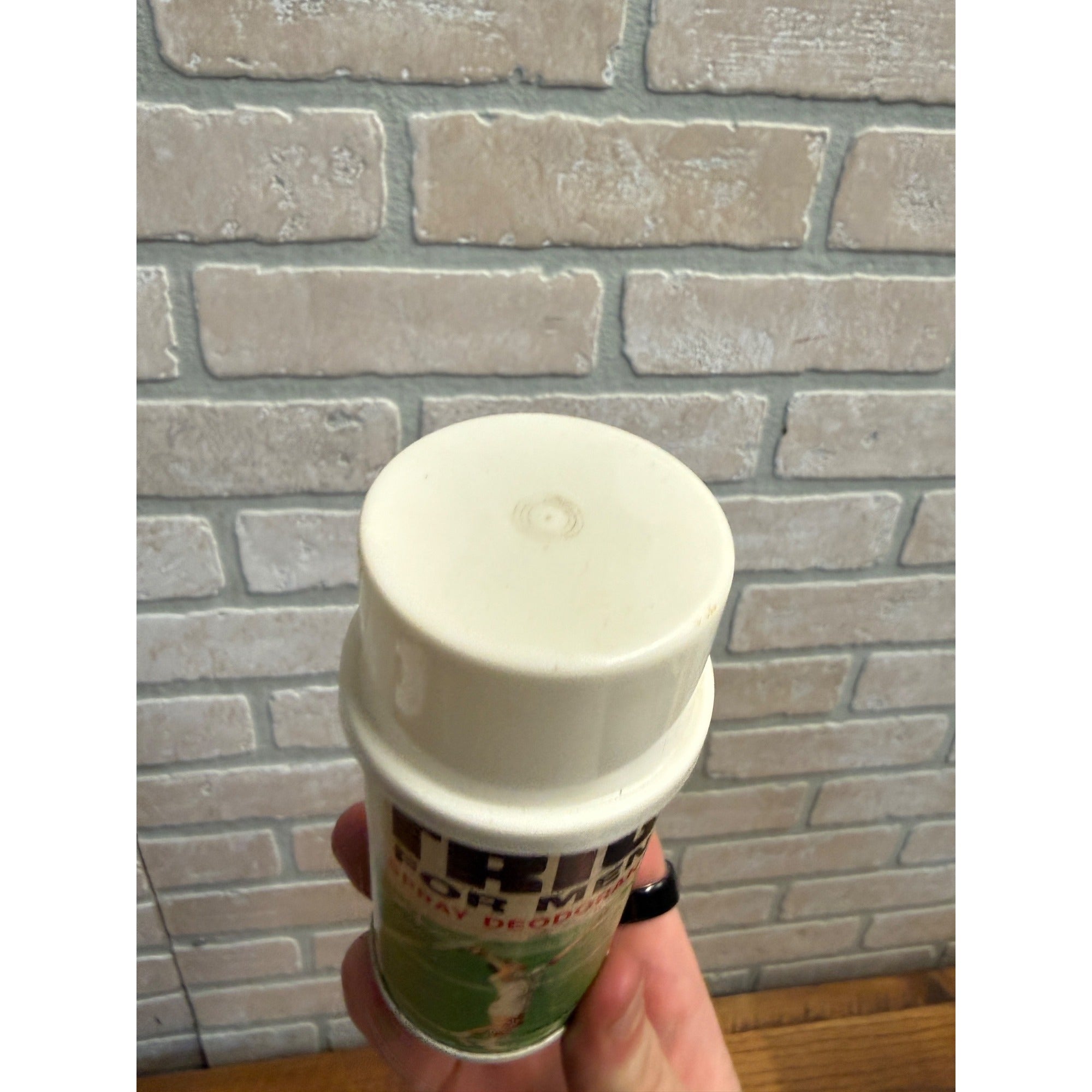 Vintage Trig Deodorant Antiperspirant for Men Sports Graphics Spray Can Full