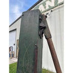 Early Antique Wooden Water Pump Green Primitive Original