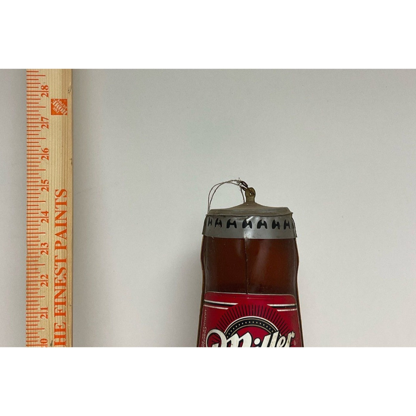 Vintage  Miller Beer Inflatable Bar Decor Hanging Sign Blow Up 1980s-90s