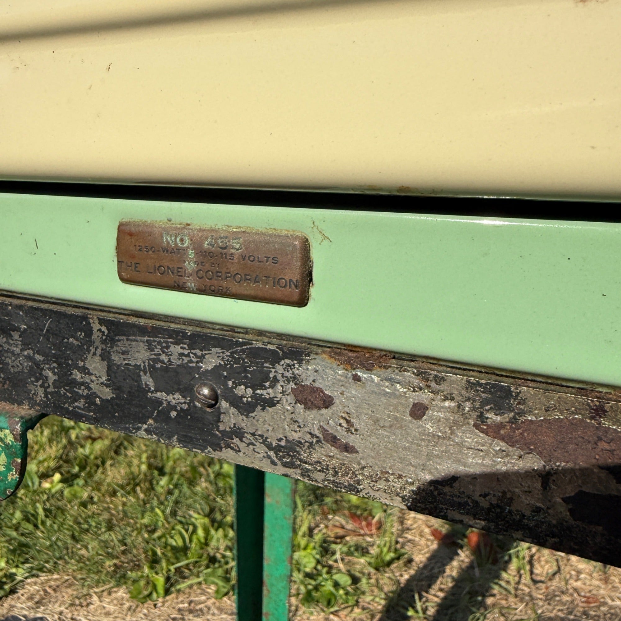 Vintage 1930s Lionel Electric Stove Range Oven Child's Toy #455 Prewar Antique