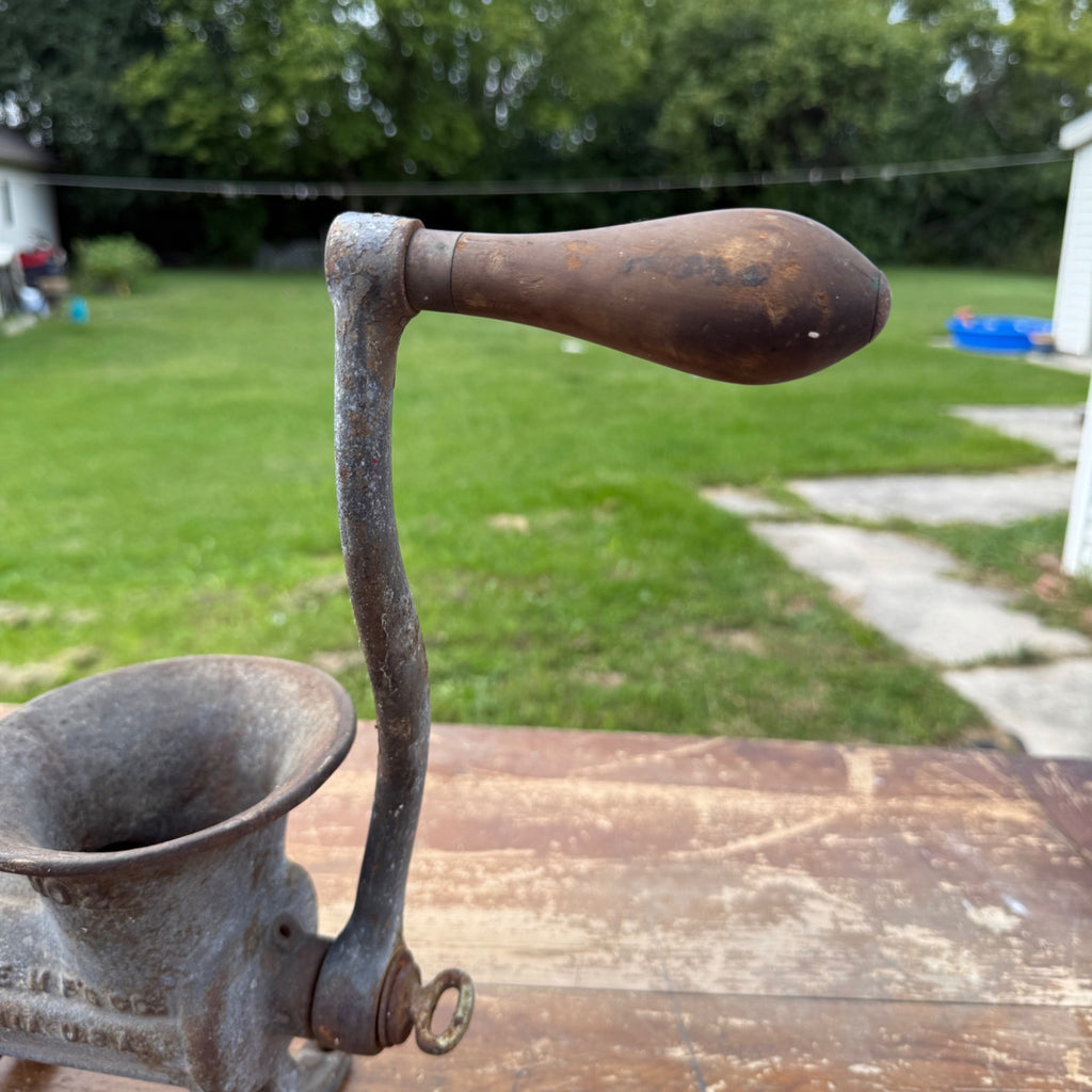 Vintage Enterprise No 22 Tinned Meat Grinder Food Chopper