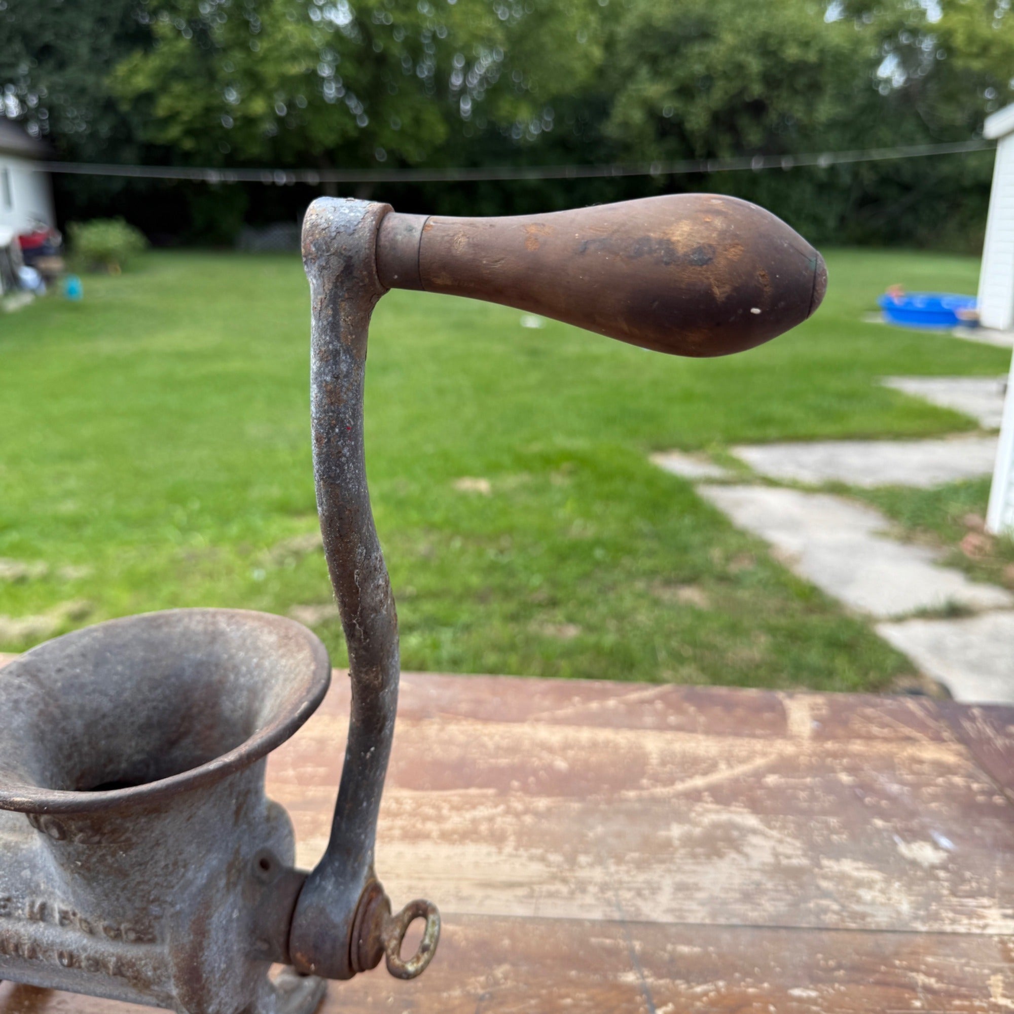 Vintage Enterprise No 22 Tinned Meat Grinder Food Chopper