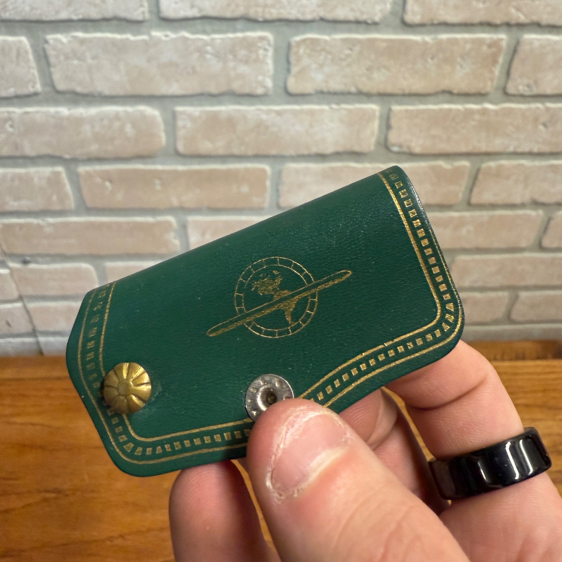 Vintage Klinka Olds Oldsmobile West Bend Wisconsin Advertising Key Fob