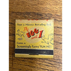 Vintage The EGG and I Film Advertising  Matchbook Fred MacMurray - FULL