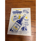 Hockey Chicago Stadium Review Program Detroit Red Wings Chicago Blackhawks 1955