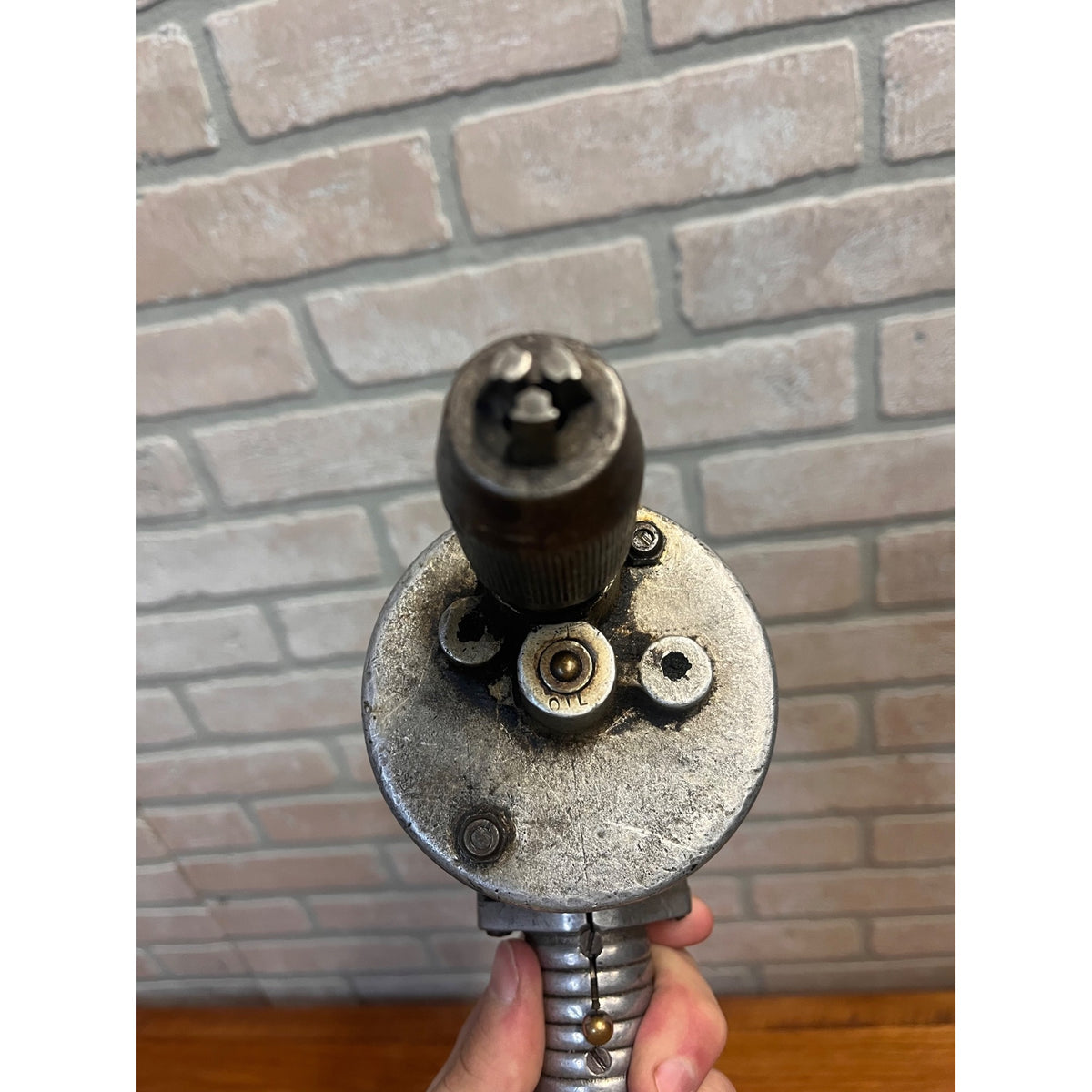 Vintage Speed Way Electric Drill Atomic Industrial Early Cicero IL Electro-Magnetic Tool Co.