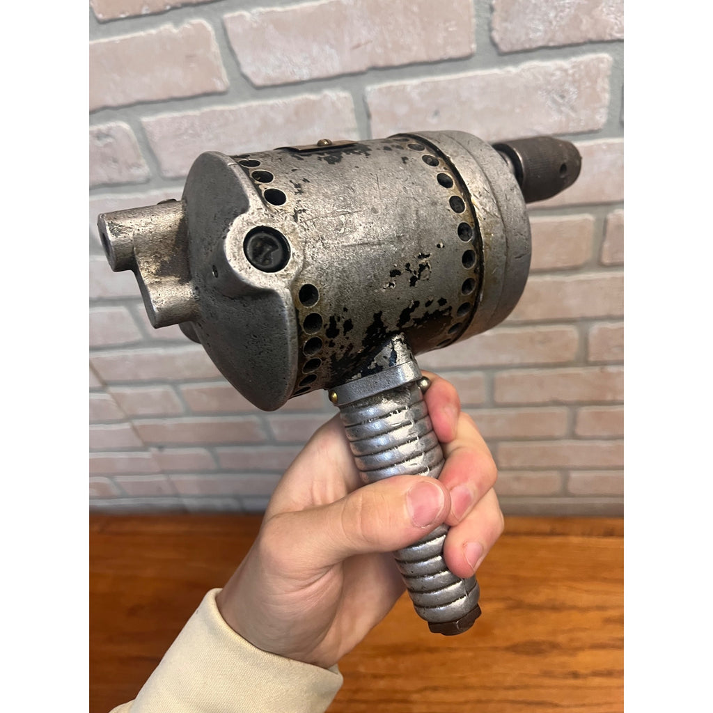 Vintage Speed Way Electric Drill Atomic Industrial Early Cicero IL Electro-Magnetic Tool Co.