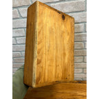 Antique Wooden Tool Carrier Caddy Tote Primitive Farmhouse Country