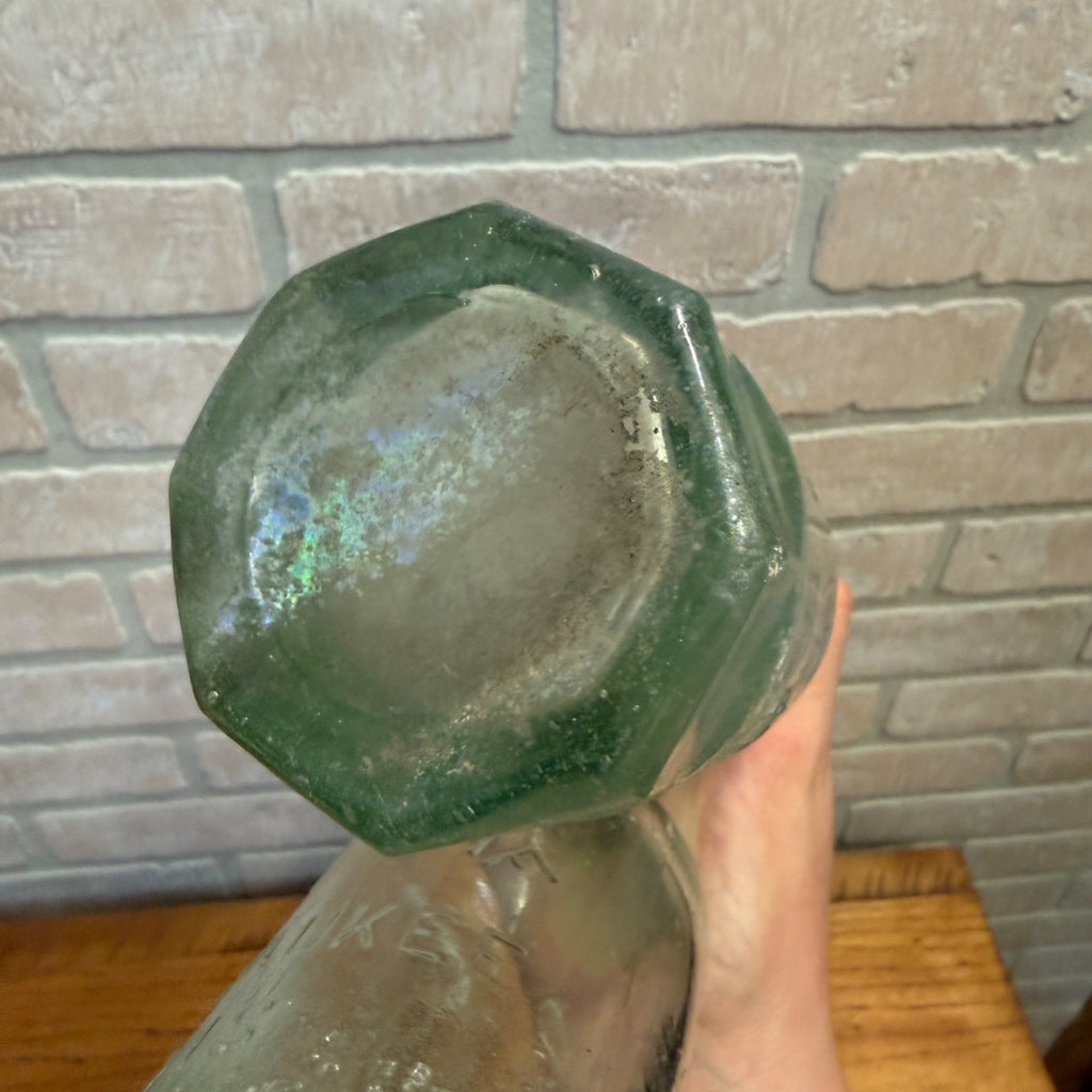 John Graf c1890s Milwaukee Wis Lot (2) Soda Bottles Blob Top Hutchinson