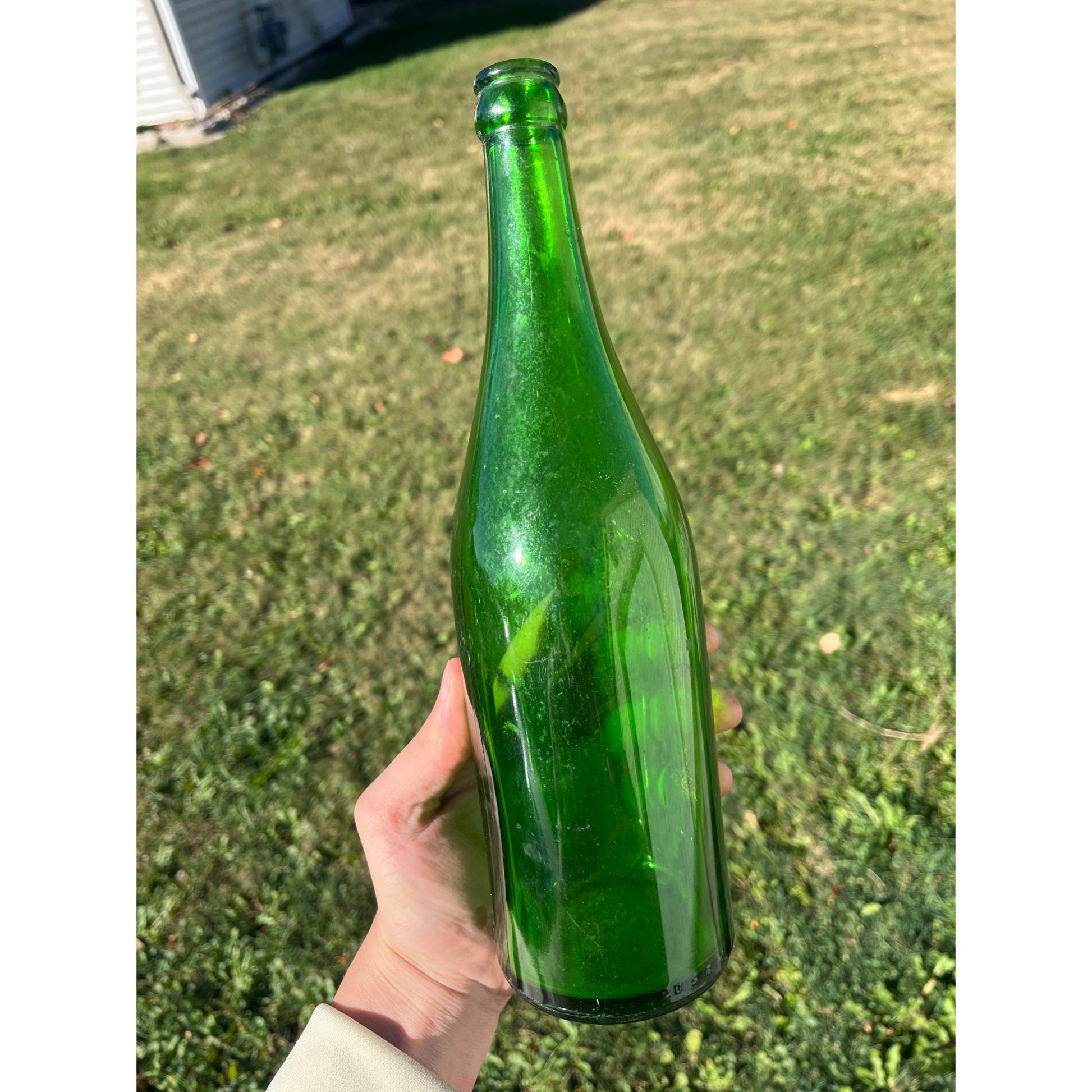 Vintage 1920s Bostelmann's Chicago IL Glass Soda Bottle 1 Pint 8oz