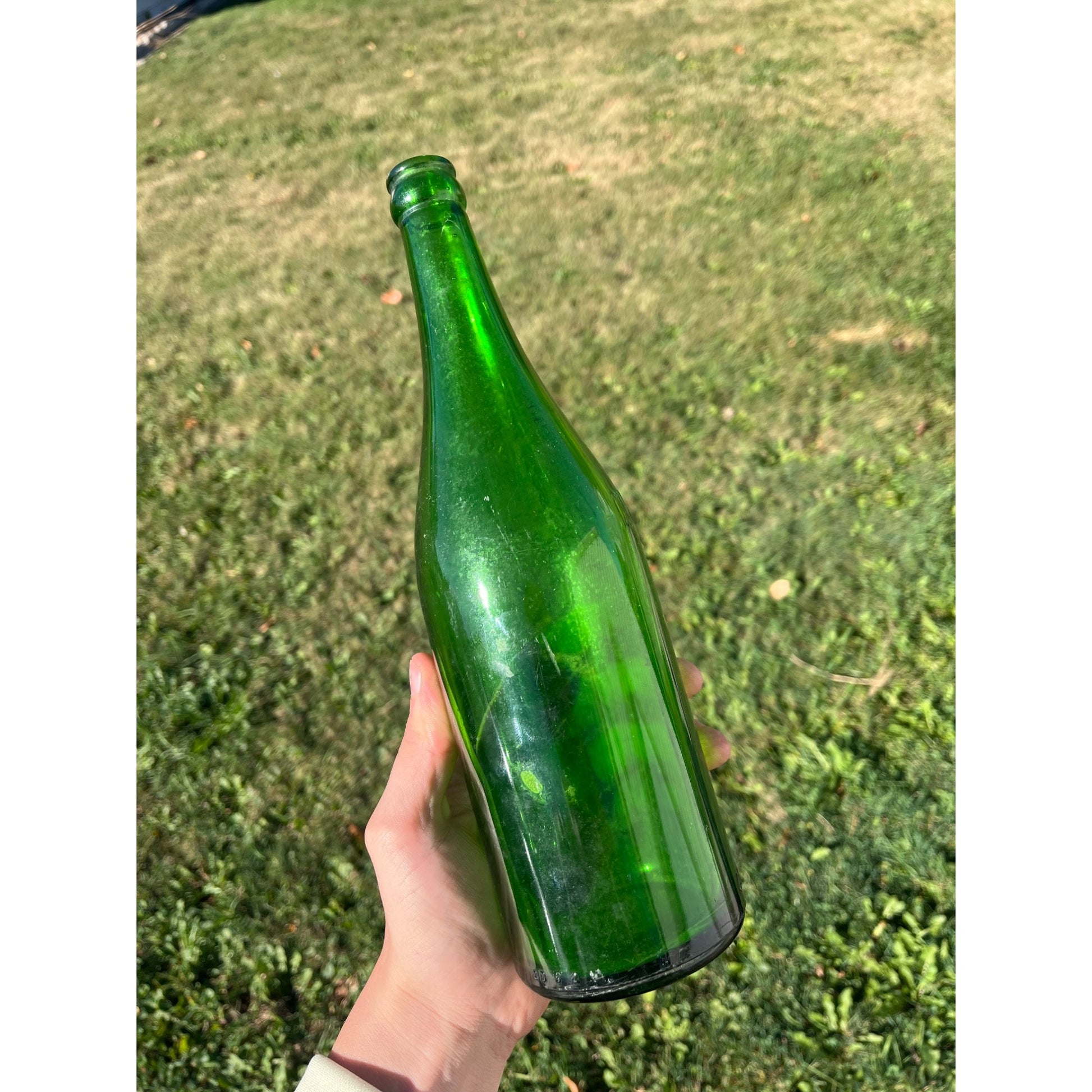 Vintage 1920s Bostelmann's Chicago IL Glass Soda Bottle 1 Pint 8oz