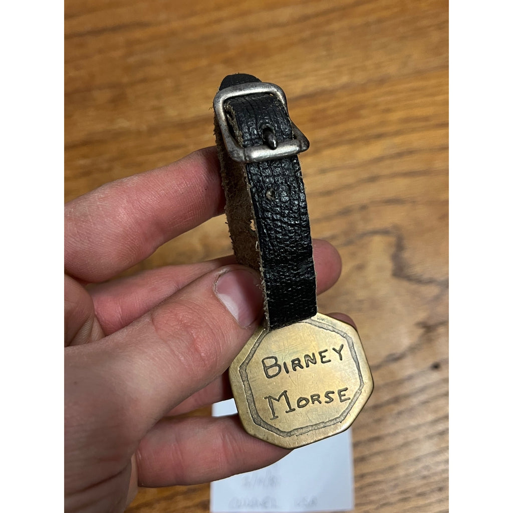 Vintage WWII US Army Colonel Birney Kellogg Morse ID'd Personal Watch Fob