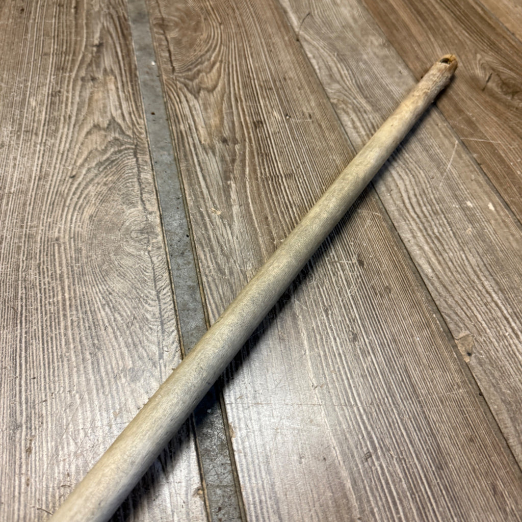 Antique Wooden Laundry Fork 29" Long Metal Fork & Wooden Handle"