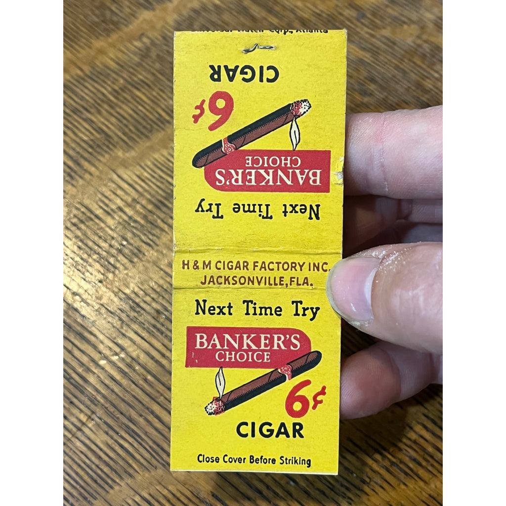 Vintage Matchbook Advertising Bankers Choice Jacksonville, FLA.