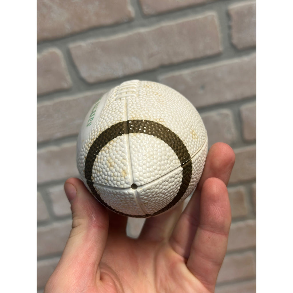 Vintage 1960s Green Bay Packers Coca-Cola Mini Football Promotional Hard Plastic