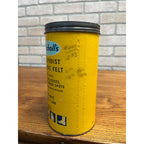 Vintage Dr Scholl's Chiropodist Felt Empty Tube Can Medicine Advertising