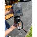 Antique 1900s Original Golden Rule Coffee Advertising Hand Crank Wall Grinder