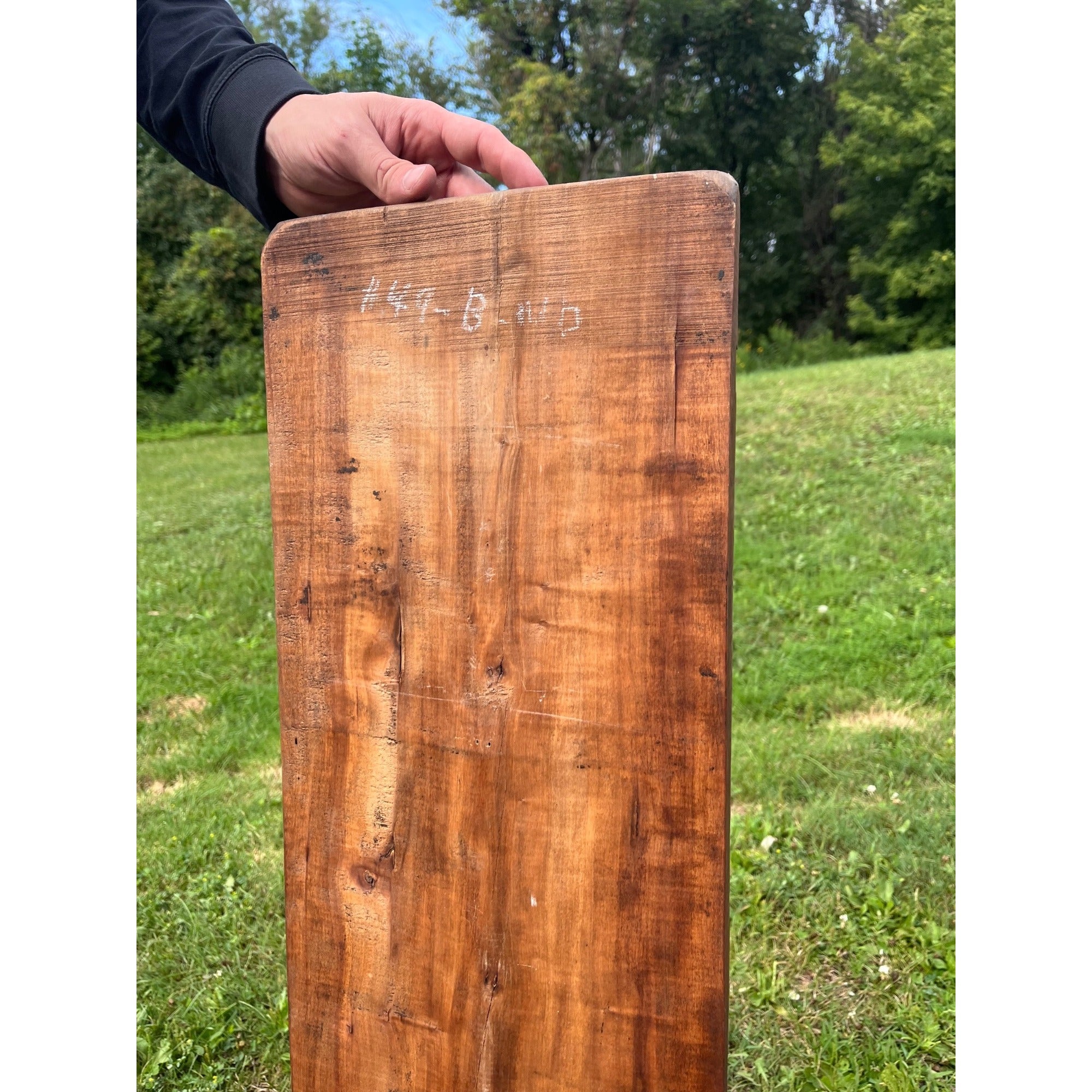 Antique Primitive 19th c. Large Wood Cookie Mold Soldier 39"x10" Springerle AAFA