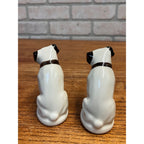 Vintage RCA Nipper Dog Mascot Ceramic Salt & Pepper Shaker Set "His Master's Voice" Circa 1955