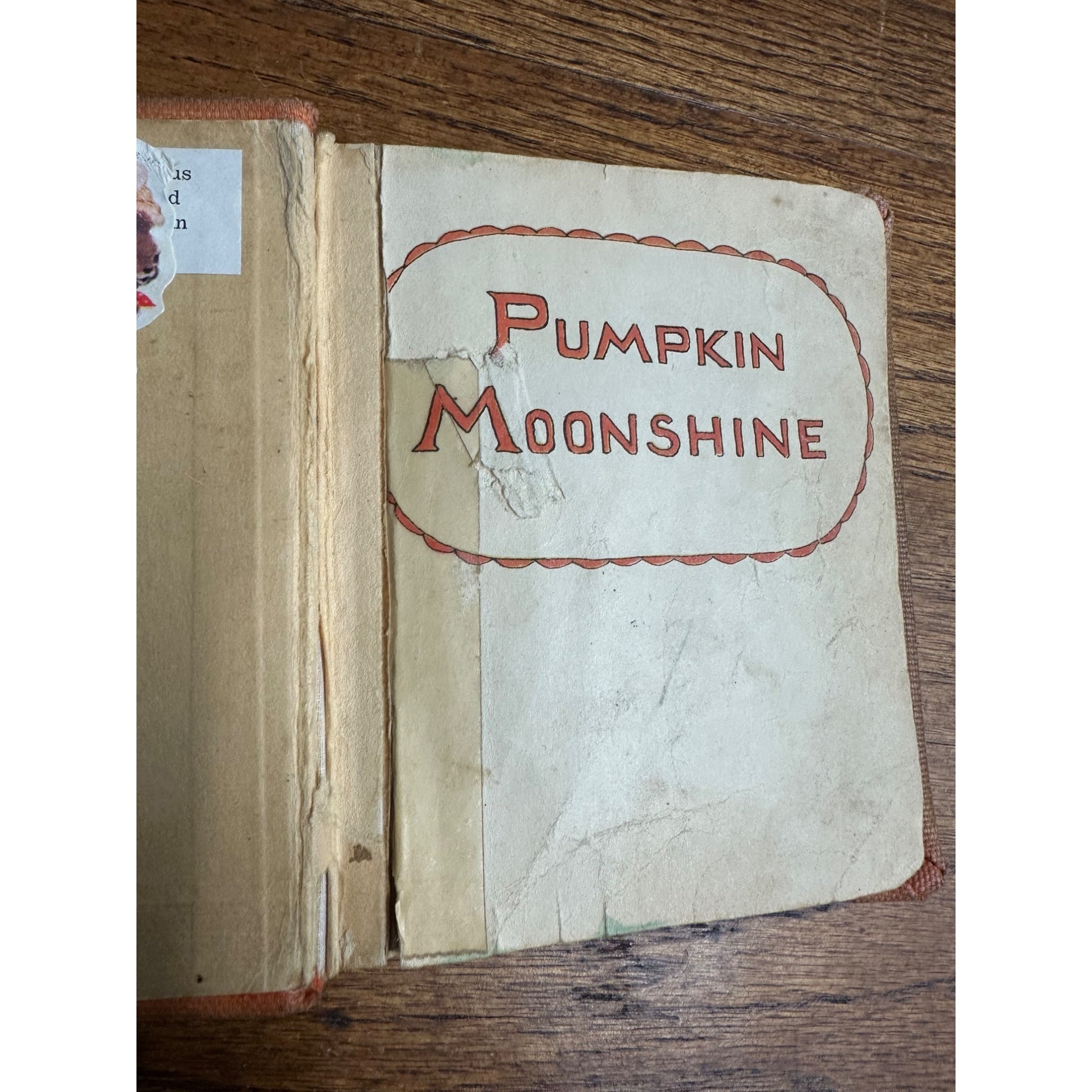 SCARCE Pumpkin Moonshine Tasha Tudor (1938) Hardcover 1st Edition Halloween JOL