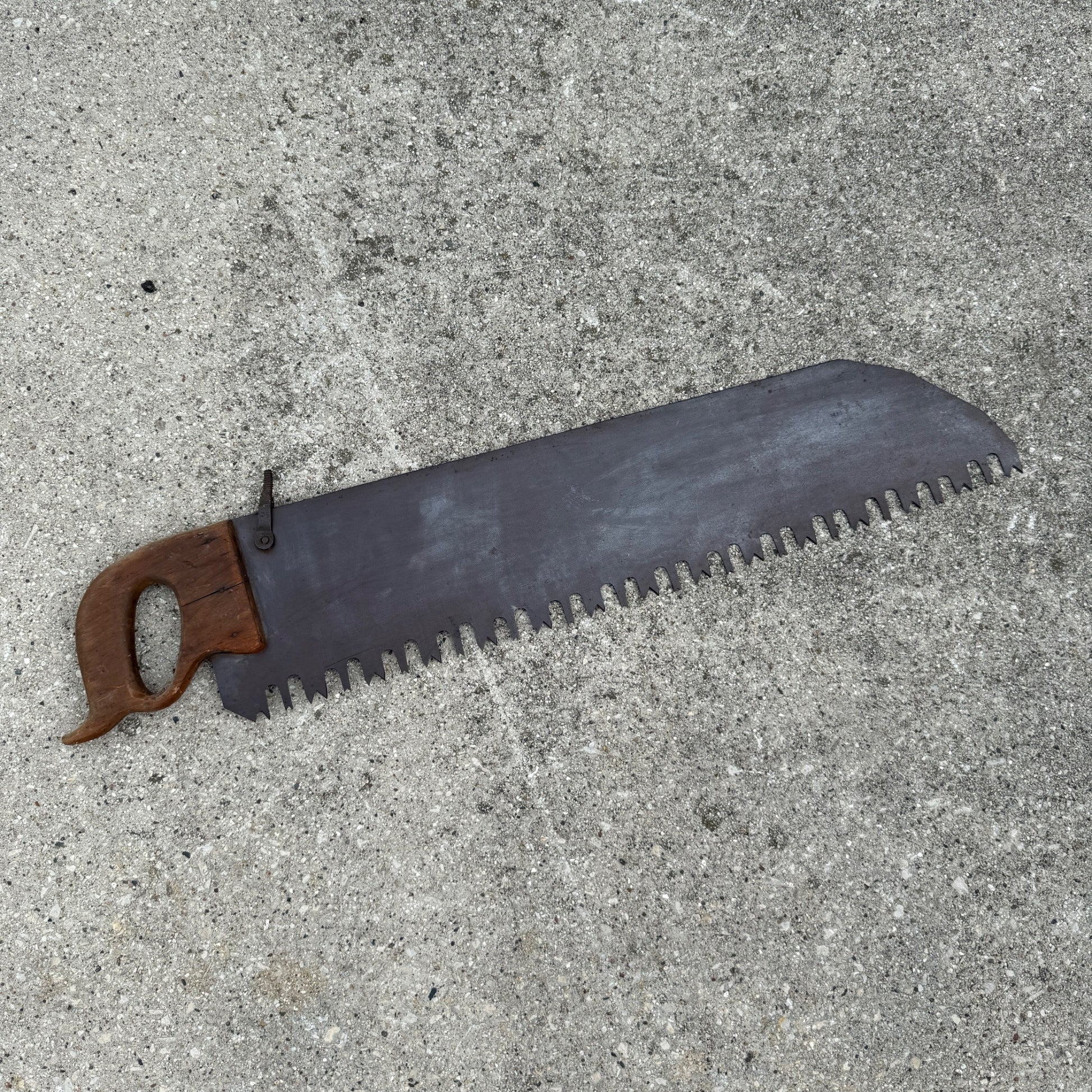Antique Crosscut Logging Hand Saw Tool Rustic Cabin Decor