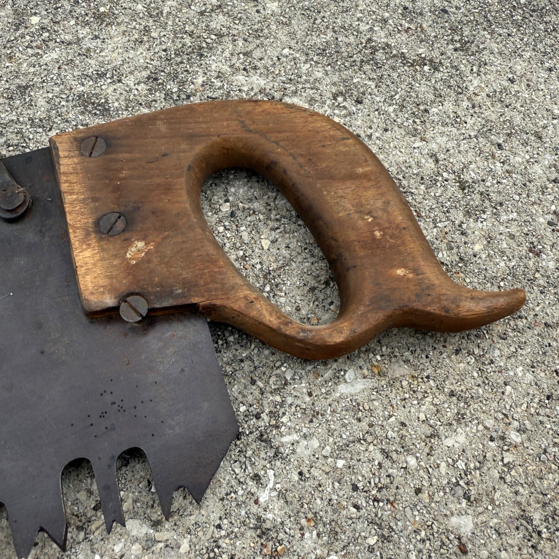 Antique Crosscut Logging Hand Saw Tool Rustic Cabin Decor
