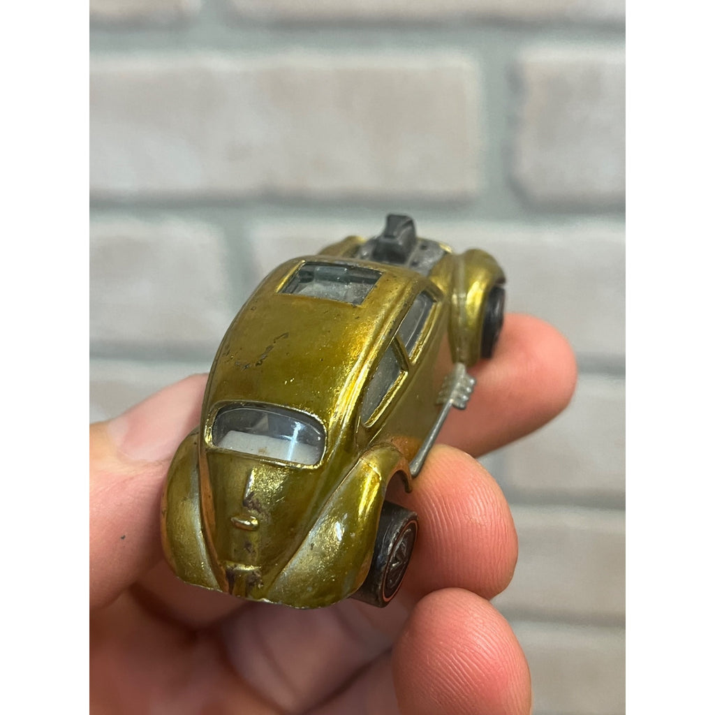Vintage Hot Wheels Redline 1967 Custom Volkswagen Bug VW - GOLD