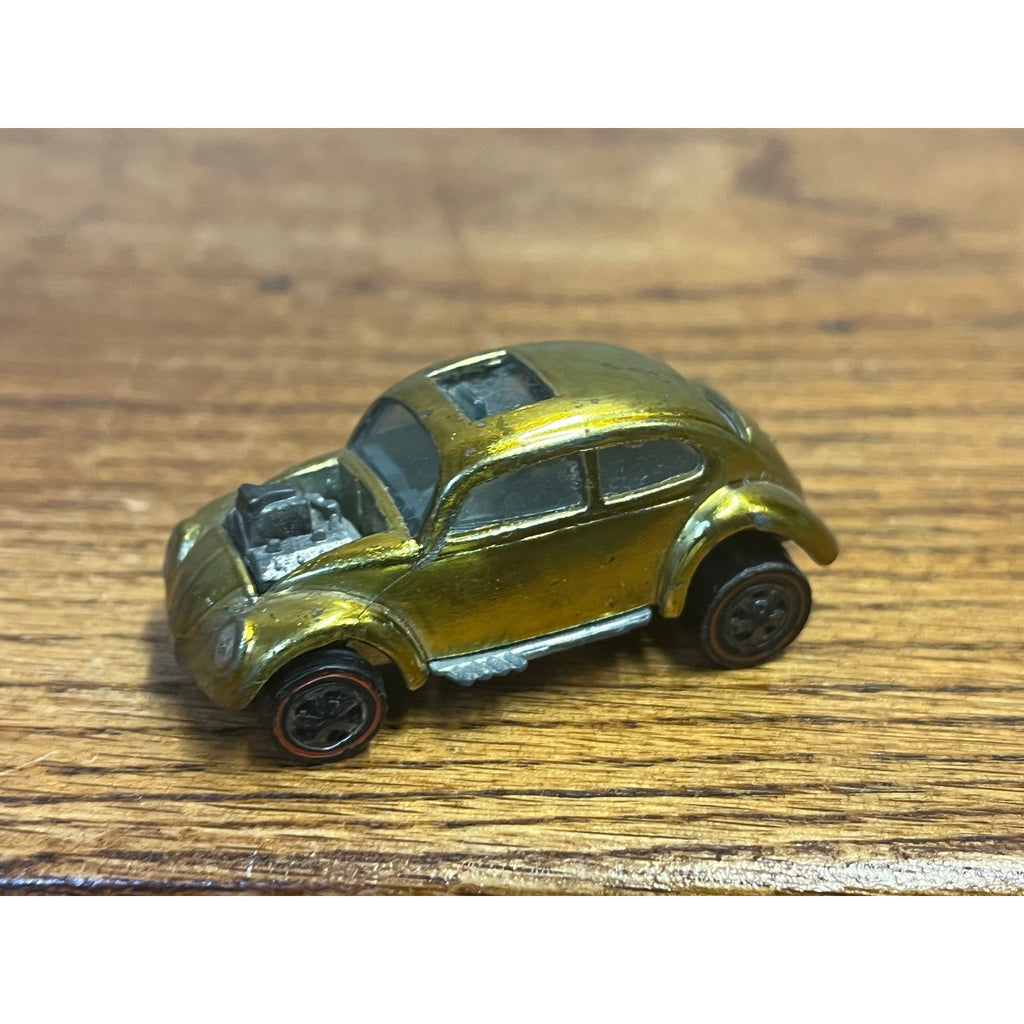Vintage Hot Wheels Redline 1967 Custom Volkswagen Bug VW - GOLD