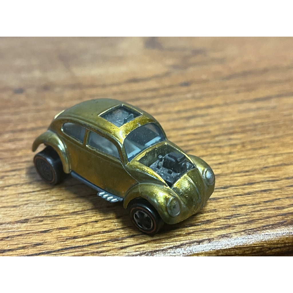 Vintage Hot Wheels Redline 1967 Custom Volkswagen Bug VW - GOLD