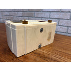 Vintage 1950s Westinghouse Alarm Clock & Tube Radio Model H-392T5 Plastic