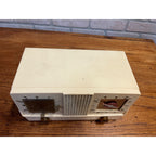 Vintage 1950s Westinghouse Alarm Clock & Tube Radio Model H-392T5 Plastic