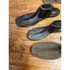 Antique Malleble Shoe Cobblers Iron Shoe Forms and Stand