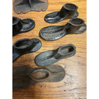 Antique Malleble Shoe Cobblers Iron Shoe Forms and Stand