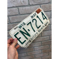 Vintage Wisconsin License Plate May 1960 America's Dairyland Automobile Metal