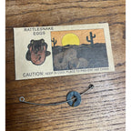 Vintage "Rattlesnake Eggs" Gag Novelty Joke Prank w/ Original Envelope