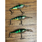 Rapala Glass Shad Raps Fishing Lures Lot (6) Used Vintage Bait #7