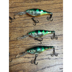 Rapala Glass Shad Raps Fishing Lures Lot (6) Used Vintage Bait #7