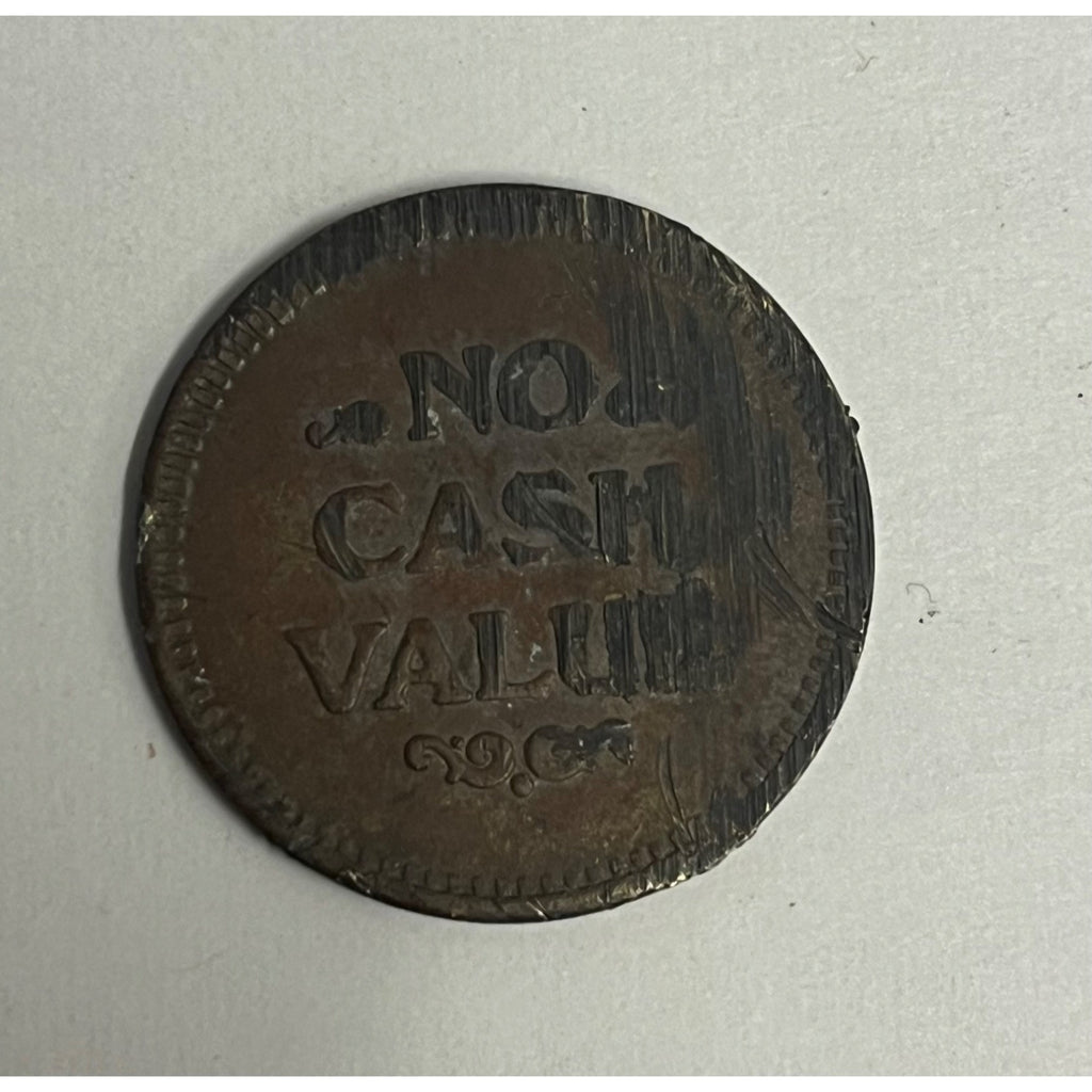 Coca-Cola Arcade Game Token - Vintage Brass Coin - No Cash Value