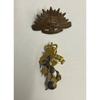 Vintage WW1 WW2 Australian Commonwealth Military Forces + RAEME Hat Pins Badges