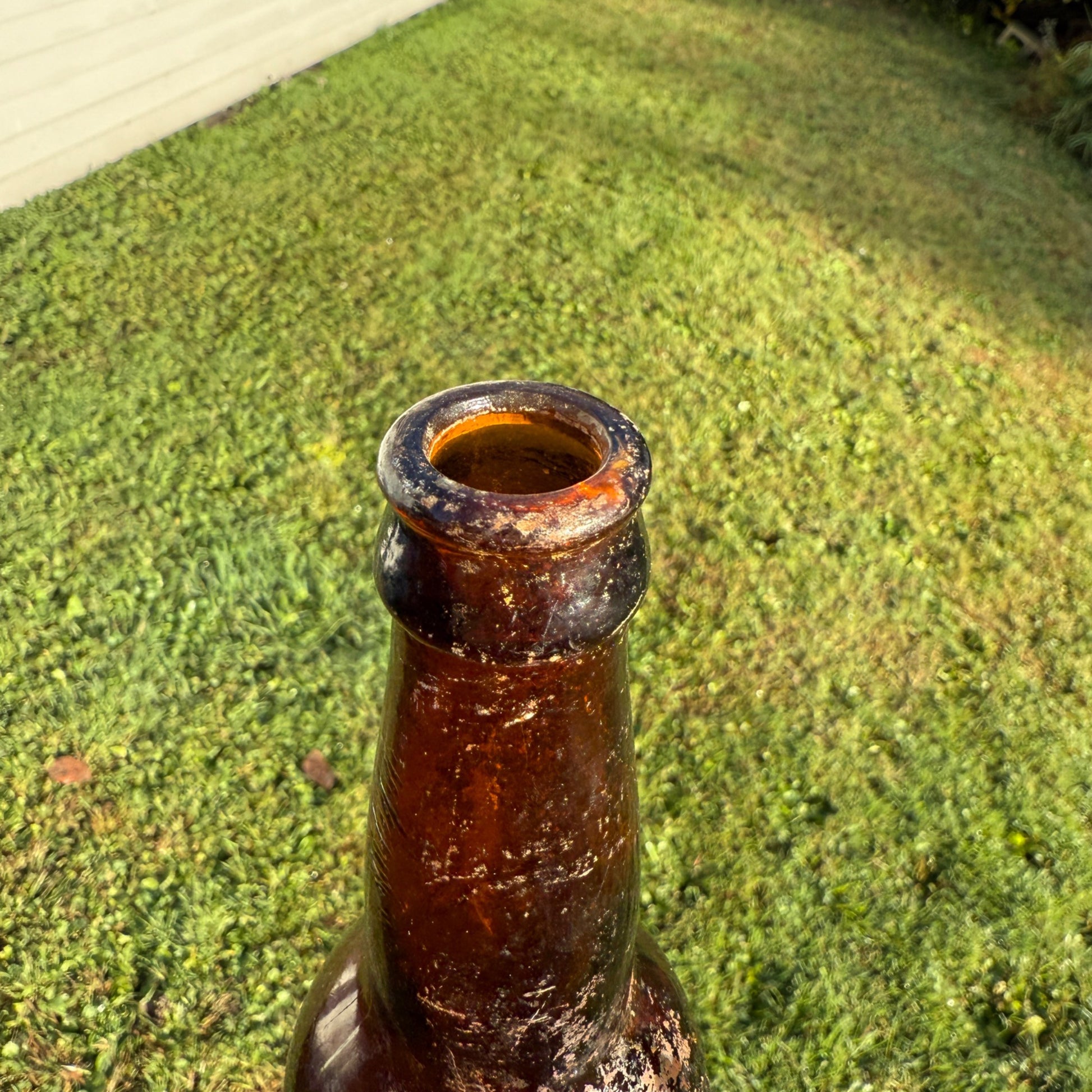 Vintage Star Brewery Lomira Wis Brewing Co Wisconsin Amber Beer Bottle 12oz